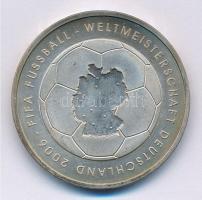 Németország 2003F 10E Ag FIFA 2006 - Labdarúgó Világkupa T:1 patina Germany 2003F 10 Euro Ag FIFA 2006 - Soccer World Cup C:UNC patina