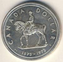 Kanada 1973. 1$ Ag "Lovasrendőr" T:PL