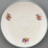 Hollóházi retro mokkás készlet. Matricás, jelzett, kis mázhibákkal