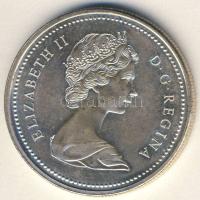 Kanada 1973. 1$ Ag "Lovasrendőr" T:PL