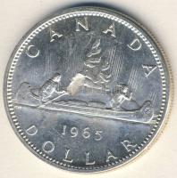 Kanada 1965. 1$ Ag "Kenu" T:2