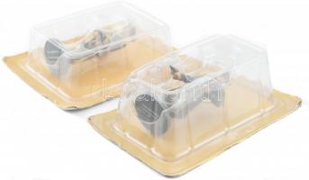 2 db szovjet ólomkatona, eredeti csomagolásában