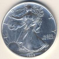 USA 1992. 1$ Ag 1oz. "Liberty-Sas" T:1-/2+