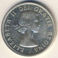 Kanada 1958. 1$ Ag "Brit-Kolumbia-Totemoszlop" T:2 apró ph