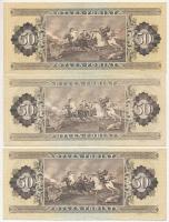 1983-1989. 50Ft (3db, 2xklf) T:III