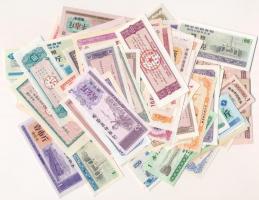 Kína ~1980-1990. 90db-os rizsjegy tétel T:I,I-
China ~1980-1990. 90pcs of rice coupons C:UNC,AU