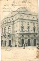 1900 Szeged, Színház. Schmidt Edgar kiadása (felületi sérülés / surface damage)