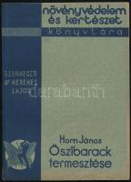 Horn János: Őszibarack termesztése. Növényvédelem és Kertészet Könyvtára. Bp., 1937, Növényvédelem és Kertészet, 77+3 p. Kiadói papírkötés, jó állapotban.