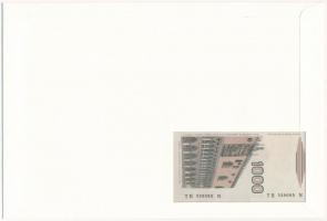 Olaszország 1982. 1000L felbélyegzett borítékban, bélyegzéssel T:I 
Italy 1982. 1000 Lire in envelo...