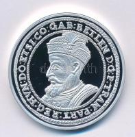 DN A legértékesebb magyar érmék - Bethlen Gábor ezüst tallérjának replikája ezüstözött Cu emlékérem, COPY jelzéssel, tanúsítvánnyal (40mm) T:PP