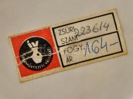 Iparművész flaska. Habán jellegű. Kézzel festett, jelzett, hibátlan. 24 cm