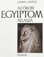 Baines, John - Málek, Jaromir: Az ókori Egyiptom atlasza. Bp., 2000, Helikon. Egészvászon kötésben, ...