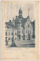 1905 Hartberg, Rathhaus, Restauration / town hall, restaurant (wet damage)