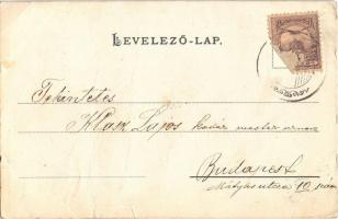 1900 Fót, Római katolikus templom. Fischer Dezső kiadása (EB)