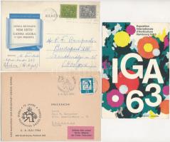 7 db MODERN reklám motívum képeslap / 7 modern advertising motive postcards