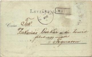 1899 Hatvan, Római katolikus templom, Honvéd szobor, Városháza, piac, iskola, Takarékpénztár és post...