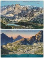 5 db RÉGI felvidéki város képeslap / 5 pre-1945 Upper Hungarian (Slovakian) town-view postcards