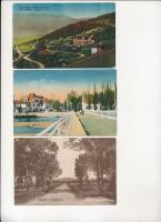 3 db RÉGI felvidéki város képeslap / 3 pre-1945 Upper Hungarian (Slovakian) town-view postcards