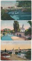 Magyaróvár, Mosonmagyaróvár; - 3 db régi képeslap / 3 pre-1945 postcards