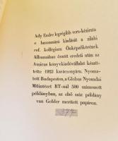 Ady Endre: Márkó király. Ballada. Írta Ady Endre a zilahi református kollégium VI-ik osztályos növen...