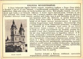 Kalocsa, Város nevezetességei: Érseki templom. Farkasfalvi Kornél kiadása