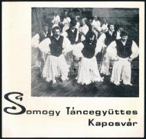 1979 A kaposvári Somogy Táncegyüttes prospektusa