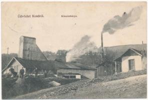 1912 Kosd, Kőszénbánya (ázott sarok / wet corner)