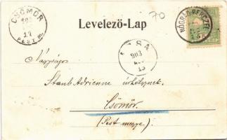 1903 Bercel, Nógrádbercel; Teichmann kastély (EK)