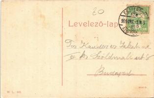 1909 Esztergom, Vártemplom. W.L. 140