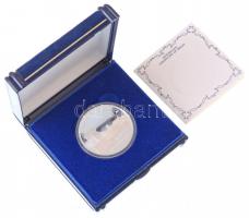 Fritz Mihály (1947-) / Szabó Géza (1939-) 1997. "75 éves az ÁÉB Bank Rt." Ag emlékérem ere...