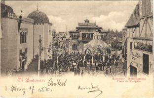 1899 (Vorläufer) Budapest XIV. Városliget, Ős-Budavára, Ősbudavára; Mecset tér (EK)
