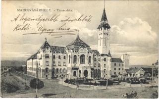1910 Marosvásárhely, Targu Mures; Tanácsház. Porjes S. Sándor kiadása / town hall (EK)