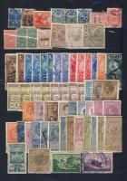 1877 Román okmánybélyeg postai felhasználása + 66 db okmánybélyeg