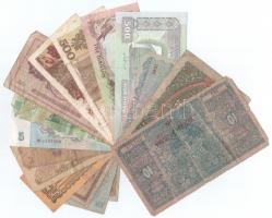 16db-os külföldi bankjegytétel, közte Jugoszlávia, Románia, Egyesült Arab Emírségek, Ausztria, Irán,...