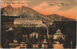 1918 Tátralomnic, Tatranska Lomnica; Palota szálloda / Hotel Palace