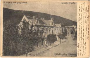 1906 Trencsénteplic, Trencianske Teplice; Dr. Kramer víz és gyógyintézet / spa and sanatorium (EK)