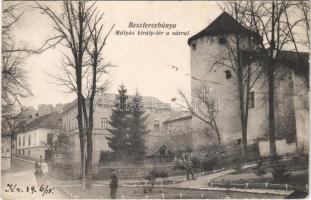 1939 Besztercebánya, Banská Bystrica; Mátyás király tér és vár. Havelka József 6564. / square, castle (EK)