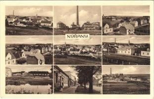 Nyrany, Nürschan; coal mine, factory, colony, railway line