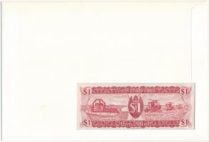 Guyana 1983. 1$ felbélyegzett borítékban, bélyegzéssel T:1 Guyana 1983. 1 Dollar in envelope with st...