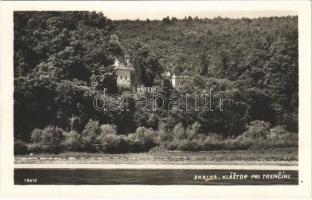 Vágsziklás, Szkalka, Skalka nad Váhom; Klástor pri Trencíne / Apátsági romok a Vágvölgyben / abbey ruins in Povazie