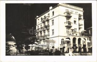 1936 Trencsénteplic, Trencianske Teplice; Pension Arco Alojz Rosenfeld / szálloda, étterem / hotel, restaurant. photo