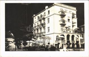 1936 Trencsénteplic, Trencianske Teplice; Pension "Arco" Alojz Rosenfeld / szálloda, étterem / hotel, restaurant. photo