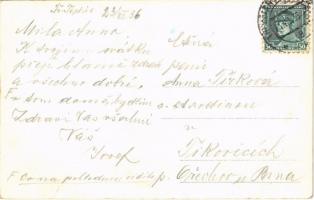 1936 Trencsénteplic, Trencianske Teplice; Pension "Arco" Alojz Rosenfeld / szálloda, étter...