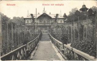 1912 Kolozsvár, Cluj; Kőmalmi kert vendéglője, szőlőskert / restaurant, vineyards (EK)