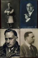 16 db képeslap magyar és külföldi színészekkel