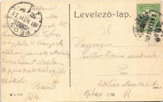 1907 Nagyvárad, Oradea; M. kir. törvényszéki palota. W.L. 956. / court palace