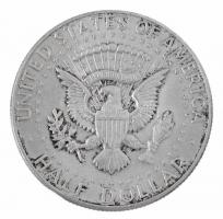 Amerikai Egyesült Államok 1964D 1/2$ Ag "Kennedy" T:1- karcok USA 1964D 1/2 Dollar Ag &quo...