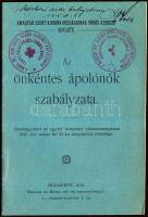 1915 Vöröskereszt Egylet önkéntes ápolók szabályzata 12 old. / Regulations for Red Cross voluntary nurses