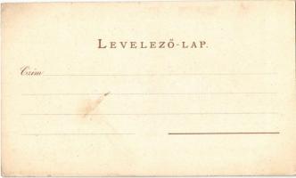 Budapest anno 1794. A Váczikapu a Hajóhíddal. Geittner és Rausch kiadása, Art Nouveau litho (EK)