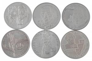 1981. 100Ft Ni "FAO I. - Világélelmezési nap" eredeti tokban, tanúsítvánnyal + 100Ft Cu-Ni...